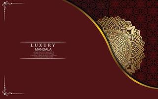 Luxury mandala background with golden arabesque pattern Arabic Islamic east style. Ramadan Style Decorative mandala. Mandala for print, poster, cover, brochure, flyer, banner