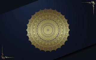 plantilla de mandala con elementos elegantes y clásicos. ideal para invitación, folleto, menú, folleto, fondo vector