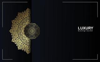 Mandala template with elegant, classic elements. Great for invitation, flyer, menu, brochure, background vector