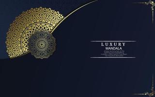 Mandala template with elegant, classic elements. Great for invitation, flyer, menu, brochure, background vector