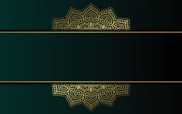 Luxury ornamental mandala background with arabic islamic east pattern style