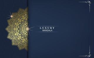 Luxury ornamental mandala background with arabic islamic east pattern style vector