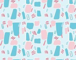 torn colored paper pattern background vector