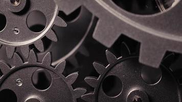 Retro Grunge Industrial Mechanic Clock Gears