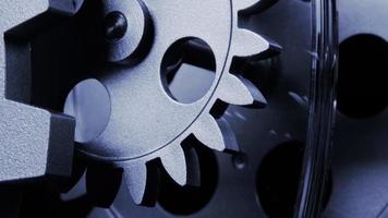 Retro Grunge Industrial Mechanic Clock Gears