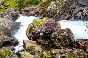 Cascada Storfossen en Geiranger Noruega foto