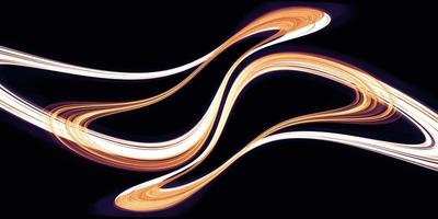 abstract curve glow warped curve photo