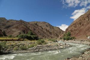 Magnificent view of Himalayan valley photo