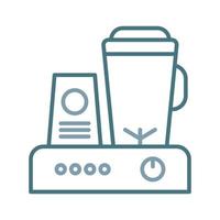 Grinder Line Two Color Icon vector