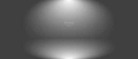 Empty gradient studio room background. backdrop light interior with copyspace for your creative project, Vector illustration EPS 10