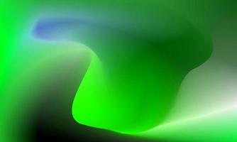 fuga de luz abstracta verde claro y oscuro distorsión refracción remolino superposición textura pesada con patrón de efectos de arco iris. foto
