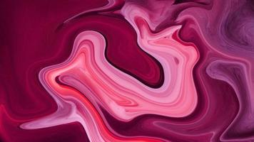 colorful light pink and pink swirl abstract luxury spiral texture and paint liquid acrylic pattern on black. photo