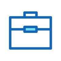 Briefcase Outline Style Icon vector