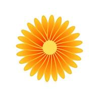 Flower icon. Flower simple vector or clipart.,
