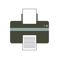 Printer icon. Printer vector or clipart.