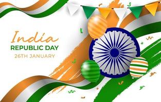 India Republic Day Concept vector