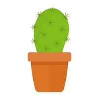 Trendy Cactus Concepts vector