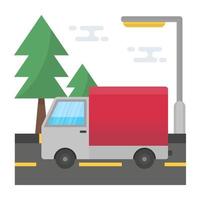 Delivery Vehicle Concepts vector