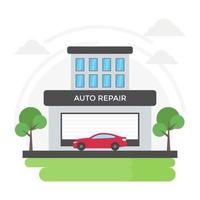 Auto Repair Concepts vector
