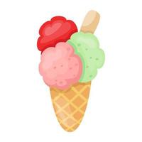 Ice Cream Concepts vector