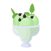 Pistachio Sorbet Concepts vector