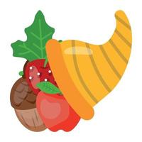 Fruit Croissant Concepts vector