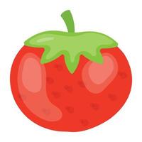 Trendy Tomato Concepts vector