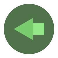 Arrow on white background vector