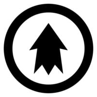 Arrow on white background vector