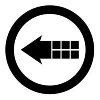 Arrow on white background vector