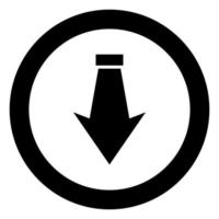 Arrow on white background vector