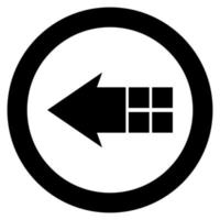 Arrow on white background vector