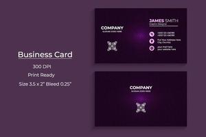 Modern abstract clean and simple business card template, Horizontal name card, Stylish stationery design and visiting card, Creative and professional business card design template Pro download vector