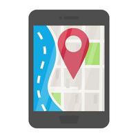 Navigation App Concepts vector