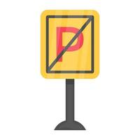 No Parking Concepts vector