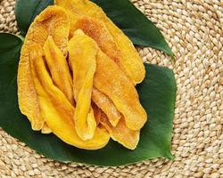 Dried mango slices photo