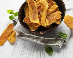 Dried mango slices photo