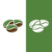 coffee bean icon vector