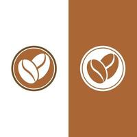 vector de icono de grano de café