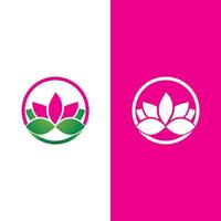 Beauty Vector lotus flowers design