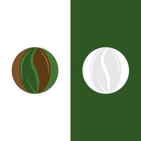 coffee bean icon vector