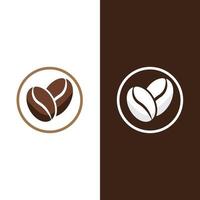 coffee bean icon vector