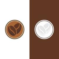 vector de icono de grano de café