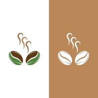 coffee bean icon vector