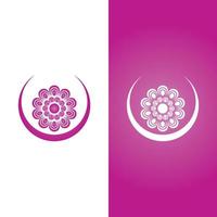 Beauty Vector lotus flowers design