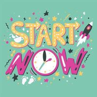 Success Secret - Start Now vector