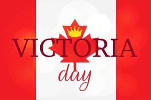 Happy Victoria Day Sticker vector