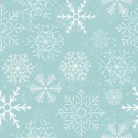 Seamless Snowflakes Background. Vector Illustration