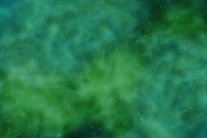 galaxia verde oscuro con estrellas y patrón espacial con textura cósmica multicolor brillante.