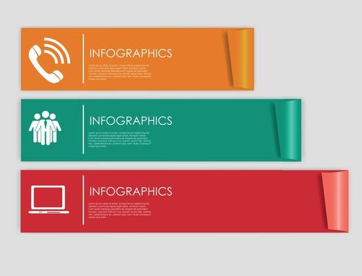 Infographic Templates for Business Vector Illustration.